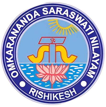 Omkarananda Saraswati Nilayam logo